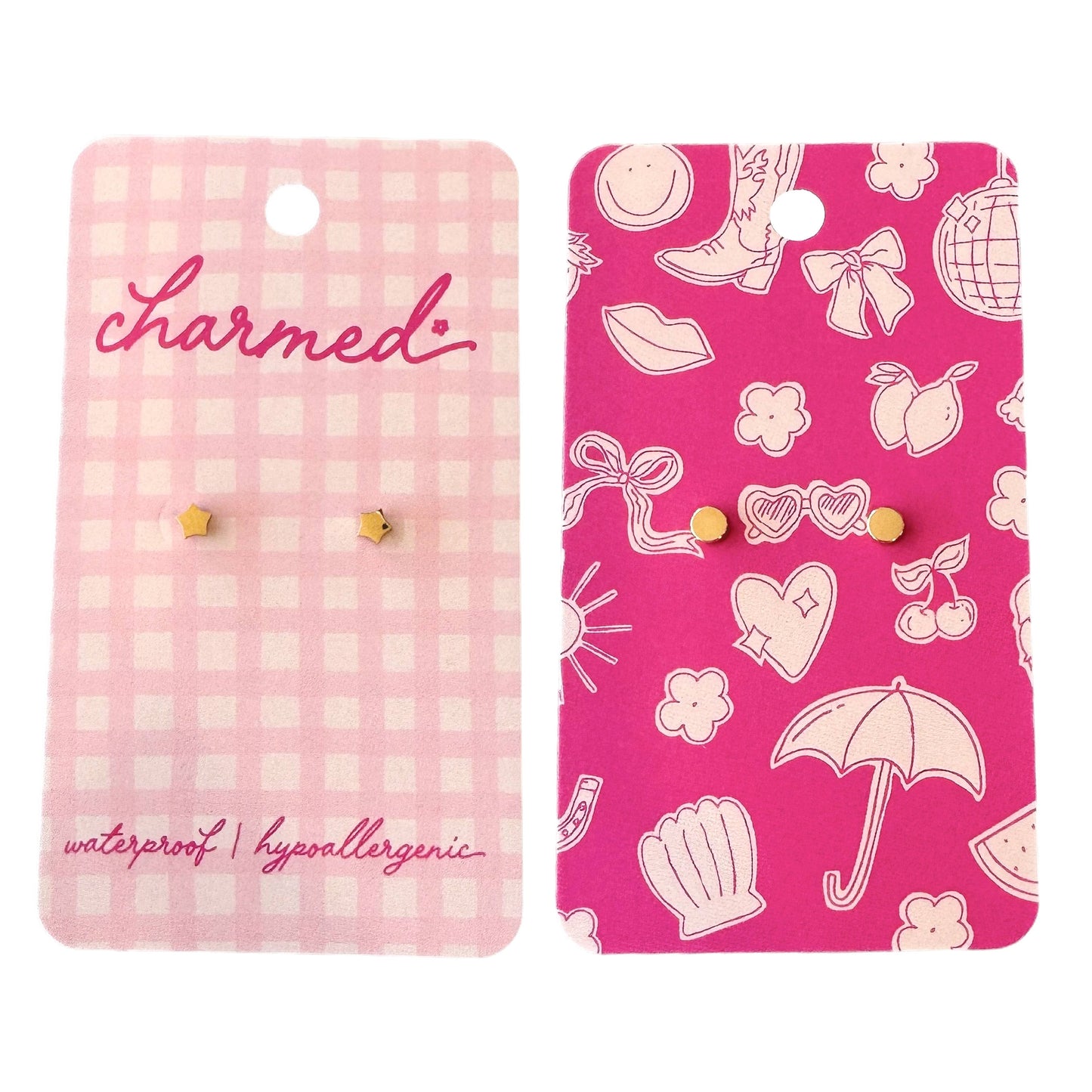 Shop Charmed Co - Stars | Hypoallergenic & Screw-back