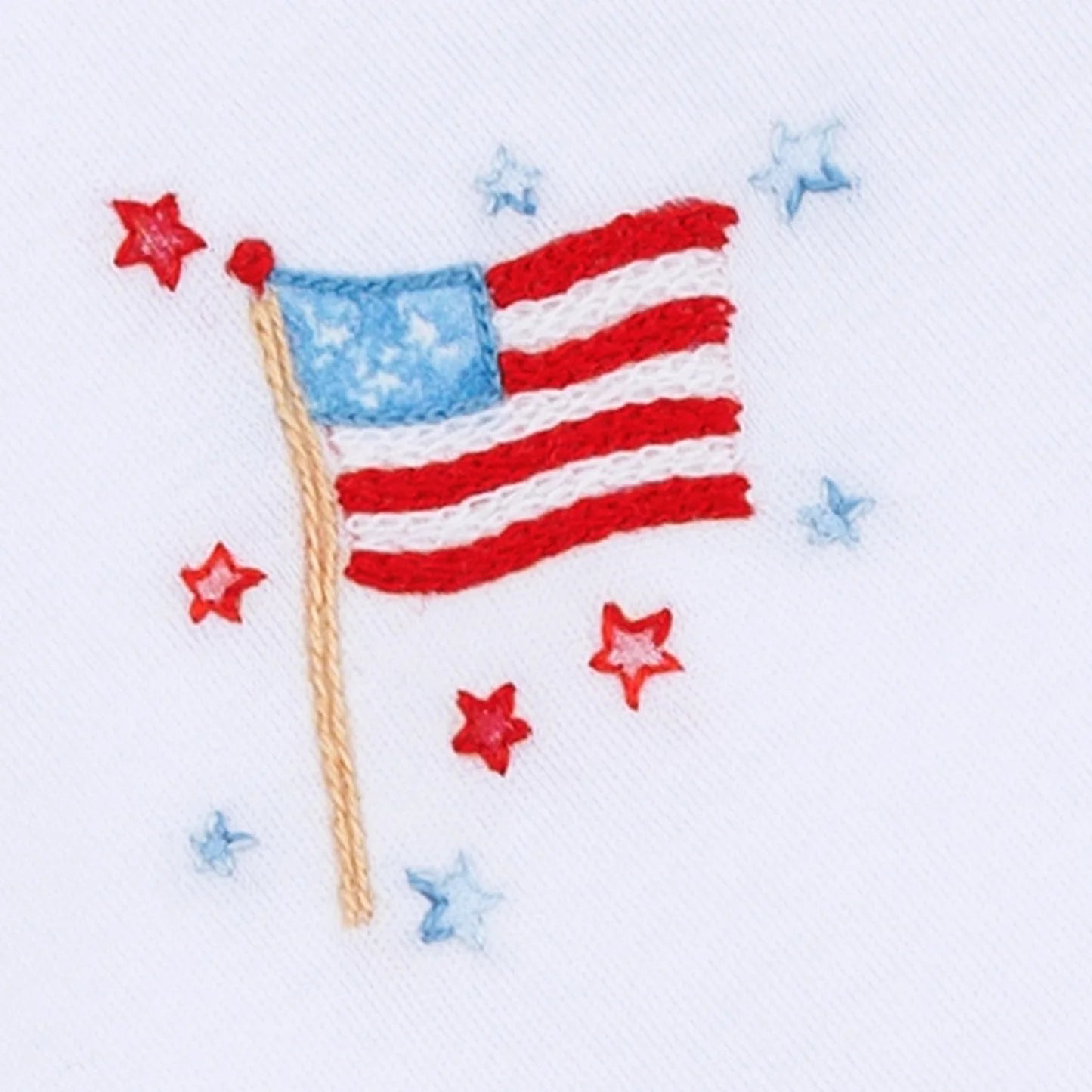 Magnolia Baby - A Sparkly Fourth Ruffle Bubble