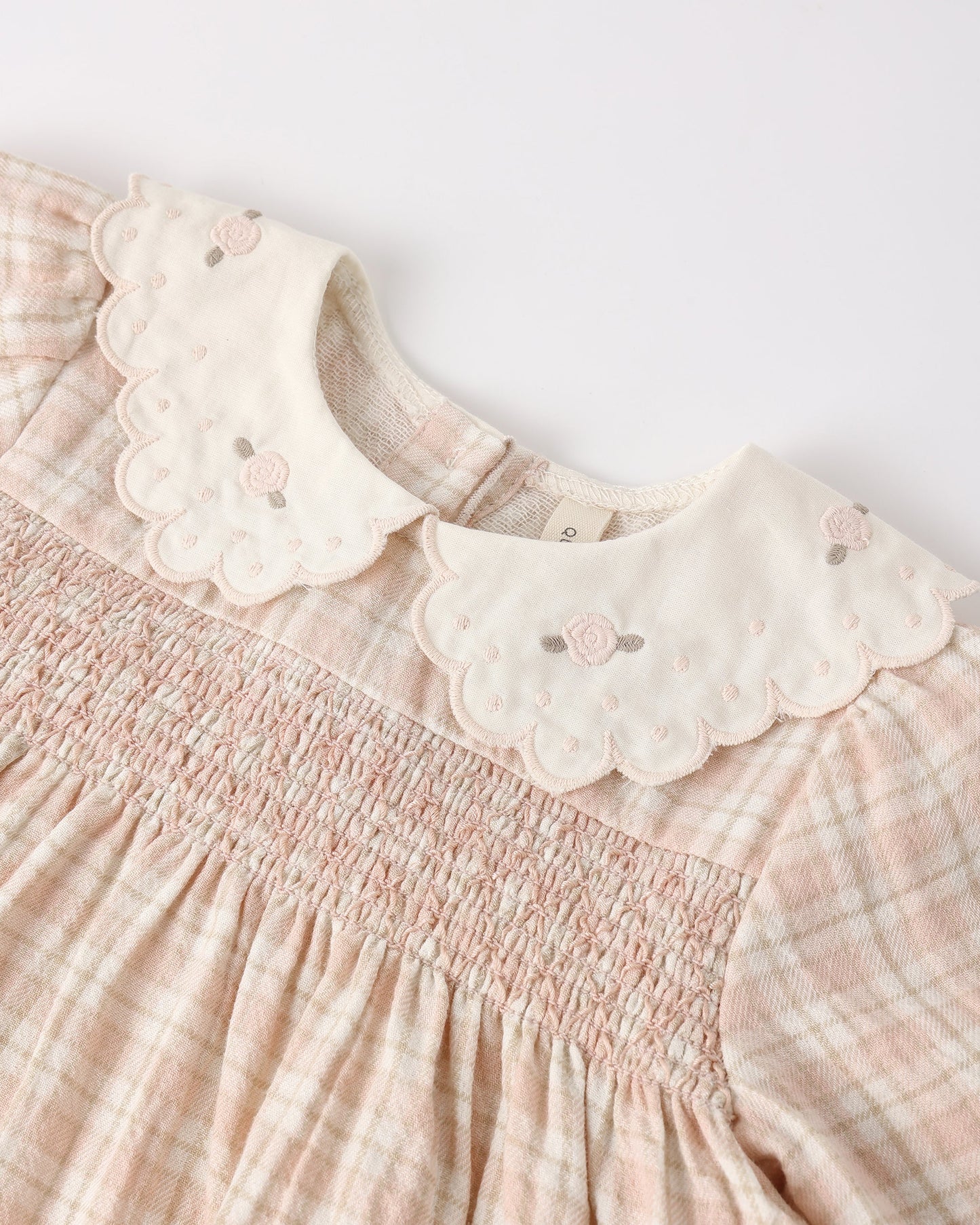 Quincy Mae -Callie Dress Pink Plaid