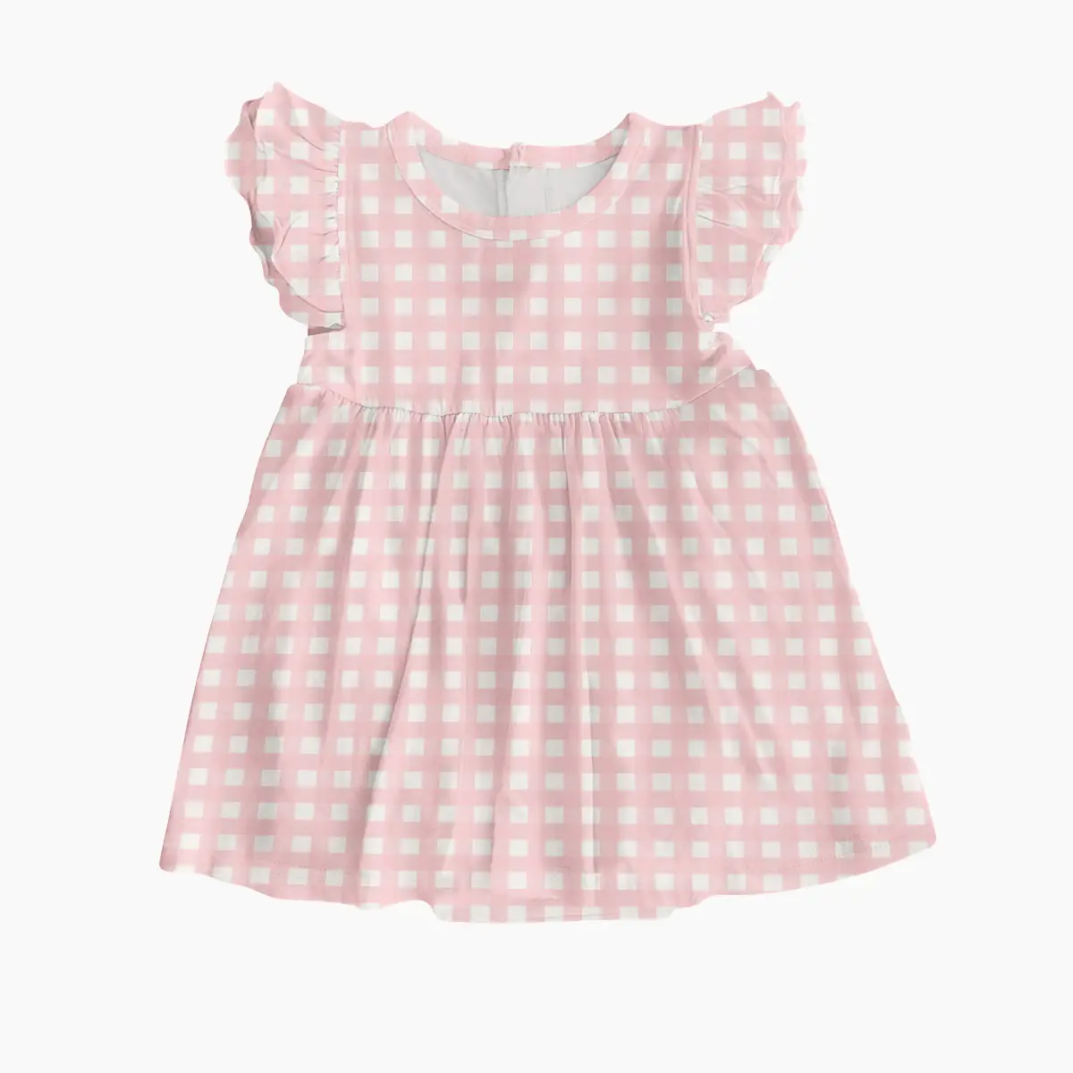 Goosies - Bodysuit Dress Pink Gingham