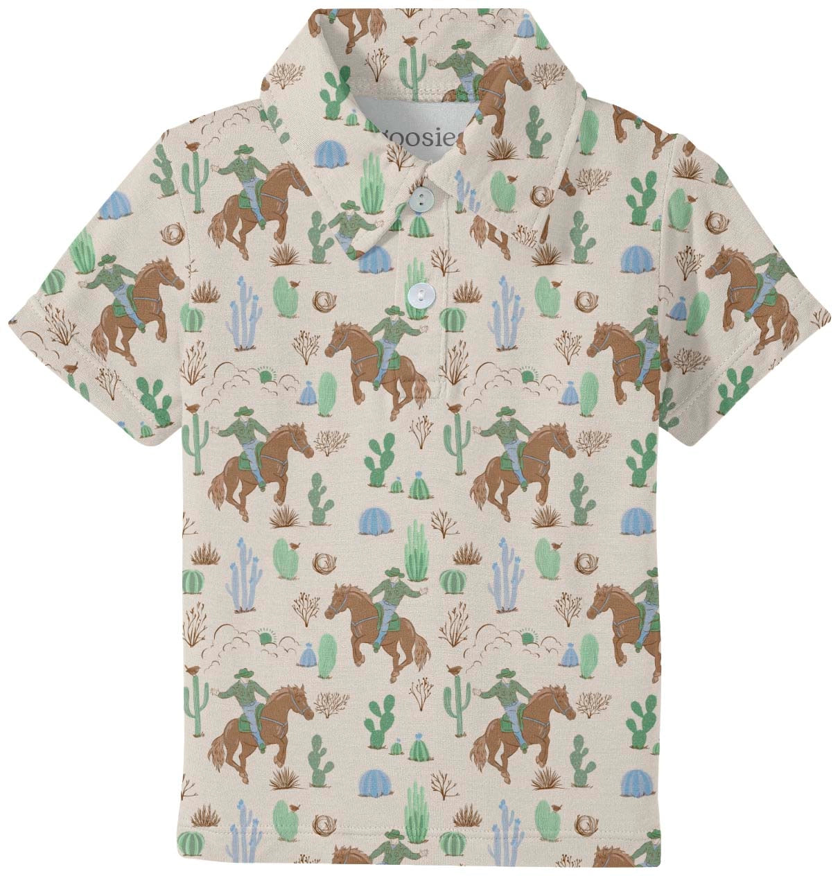 Saddle Up, Cowboy Toile - Polo Shirt