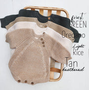 OLIVE & CRADLE - Elliot Knitted Sweater Romper