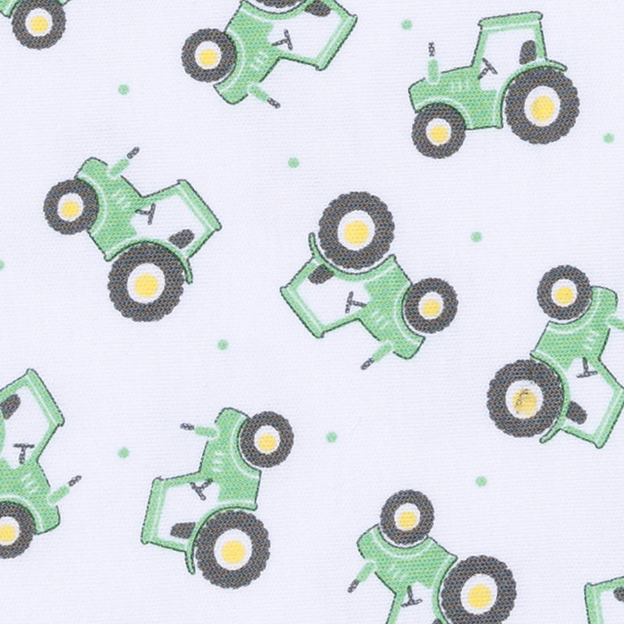 Magnolia Baby - Lil' Green Tractor Print Bubble