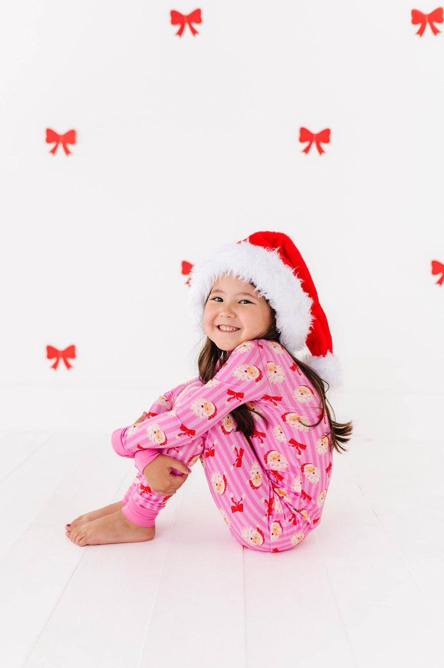 Kiki + Lulu - Santa Soirée Kids Pajamas