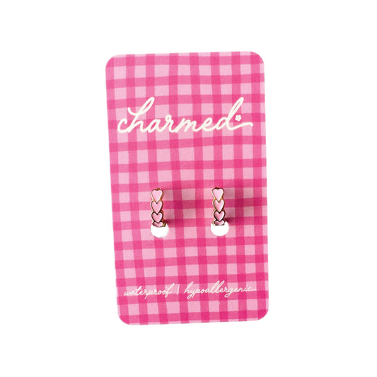 Shop Charmed Co - The Heart Hoop | Hypoallergenic & Click-In