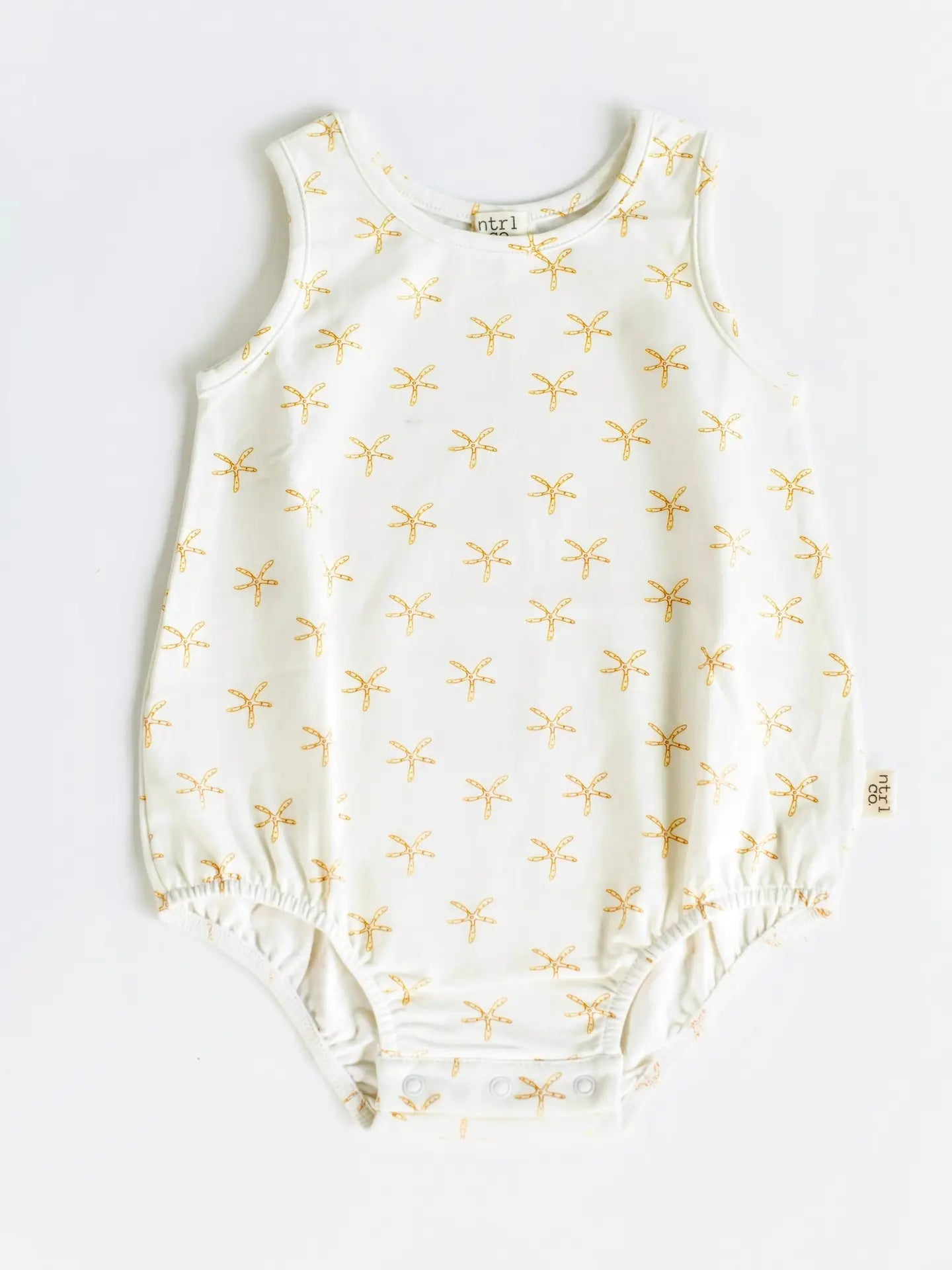 ntrl co.- Surfside Sleeveless Bubble | Starfish Tide | Tan