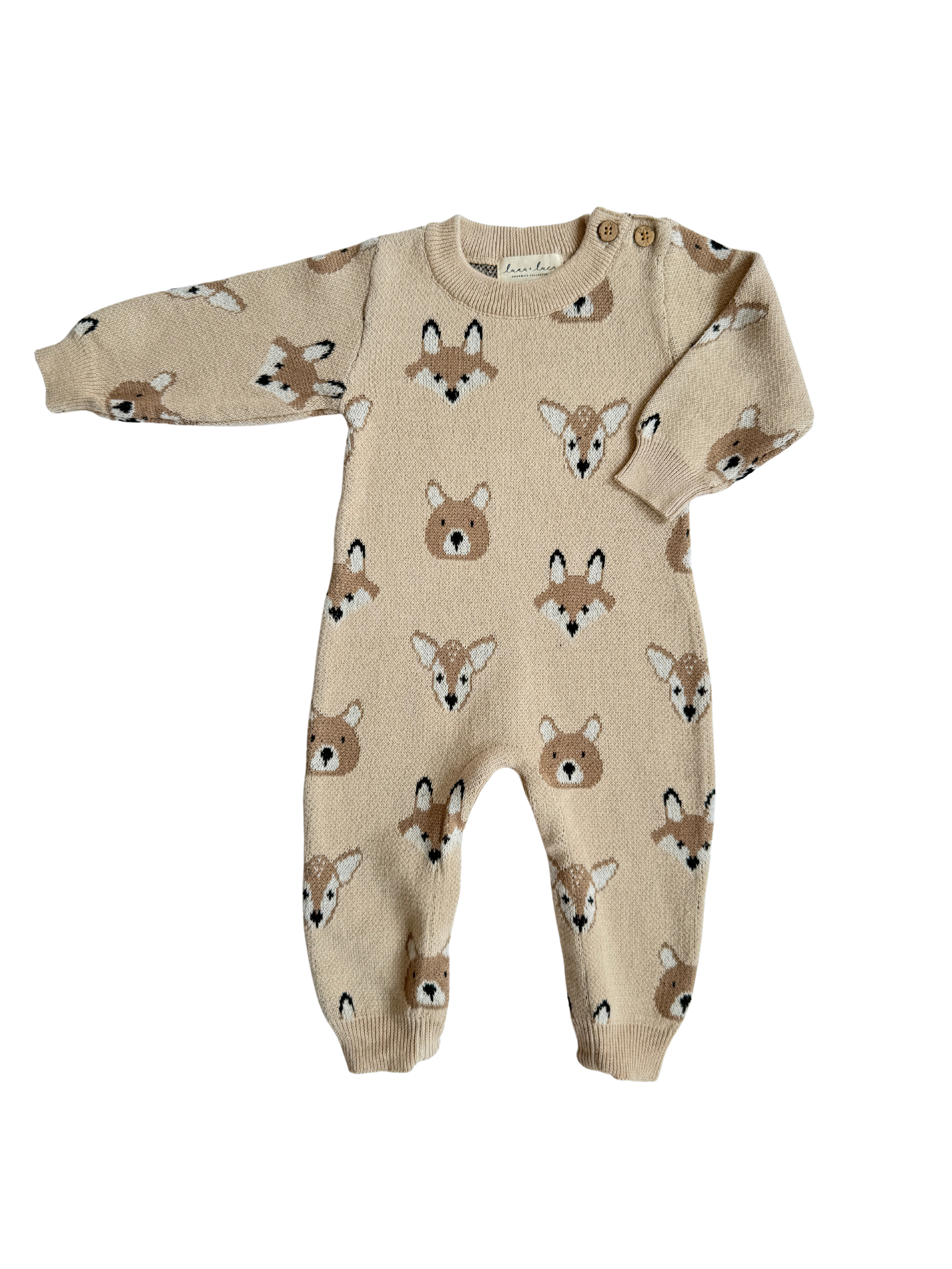 Luna + Luca - Woodland Jacquard Jumpsuit