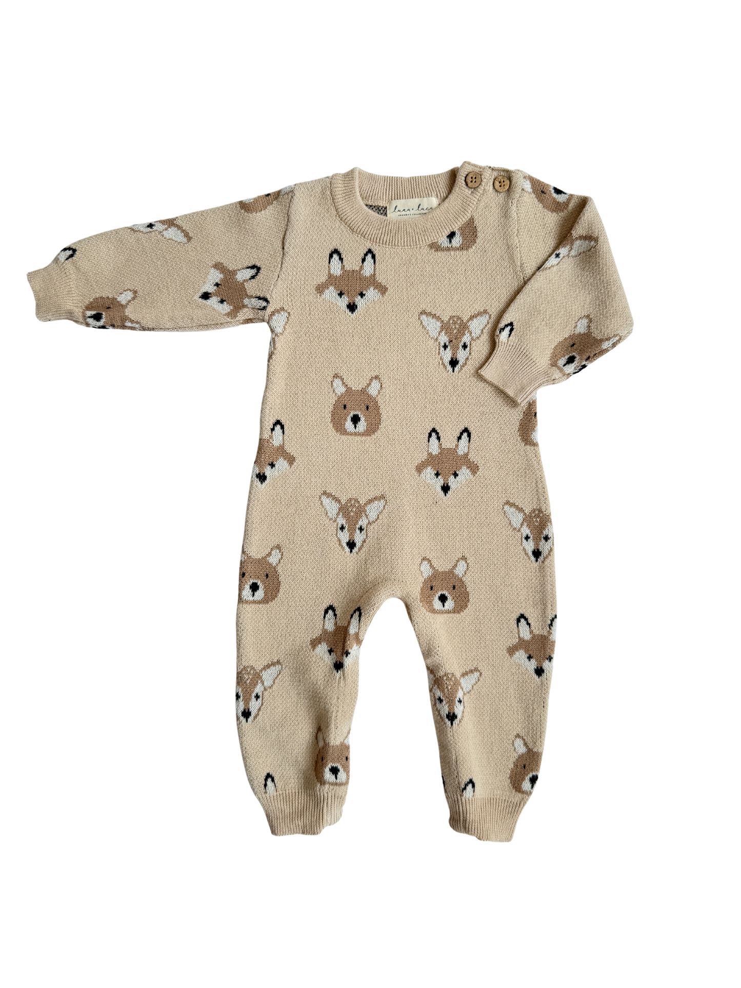 Luna + Luca - Woodland Jacquard Jumpsuit