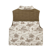 MILKBARN - Country Toile Quilted Vest