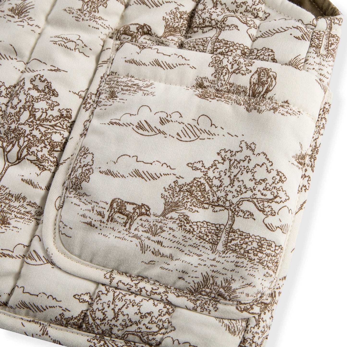 MILKBARN - Country Toile Quilted Vest
