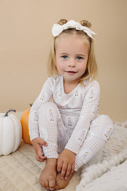 Lucky Panda Kids - Bamboo Two Piece Set | Gingham & Goose