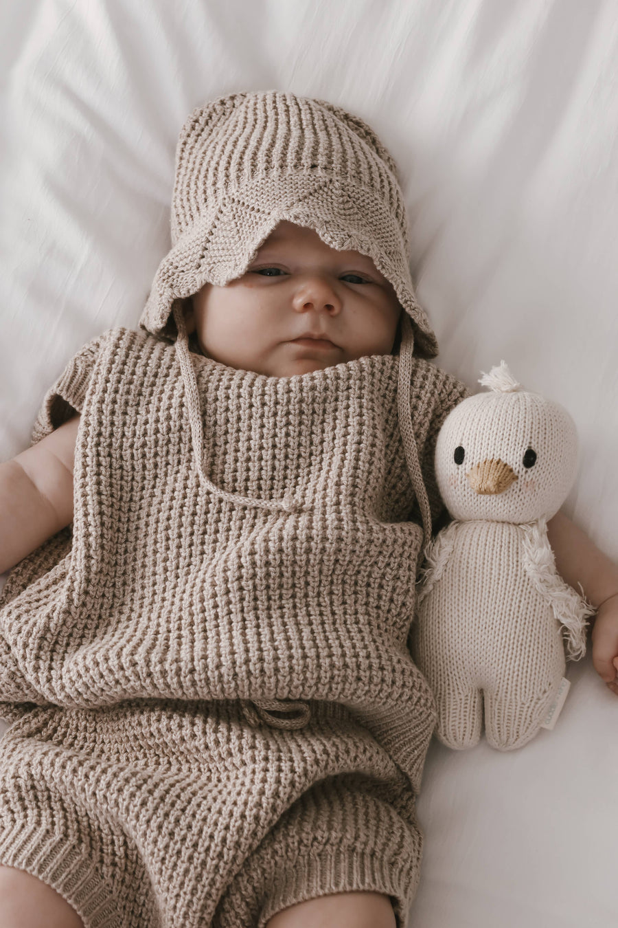 Luna + Luca - Summer Tank Set - Heather Beige