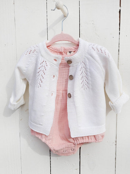 OLIVE & CRADLE - Olesya Cotton Knit Sweater