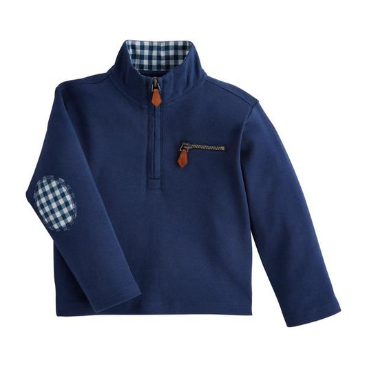 Navy Blue Toddler Quarter Zip