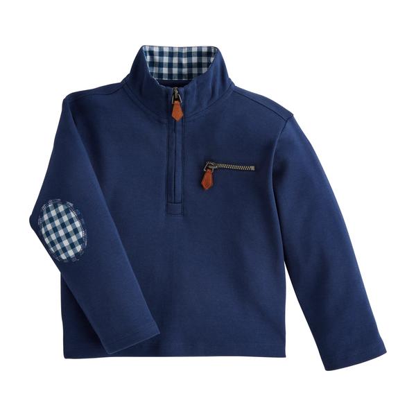 Navy Blue Toddler Quarter Zip
