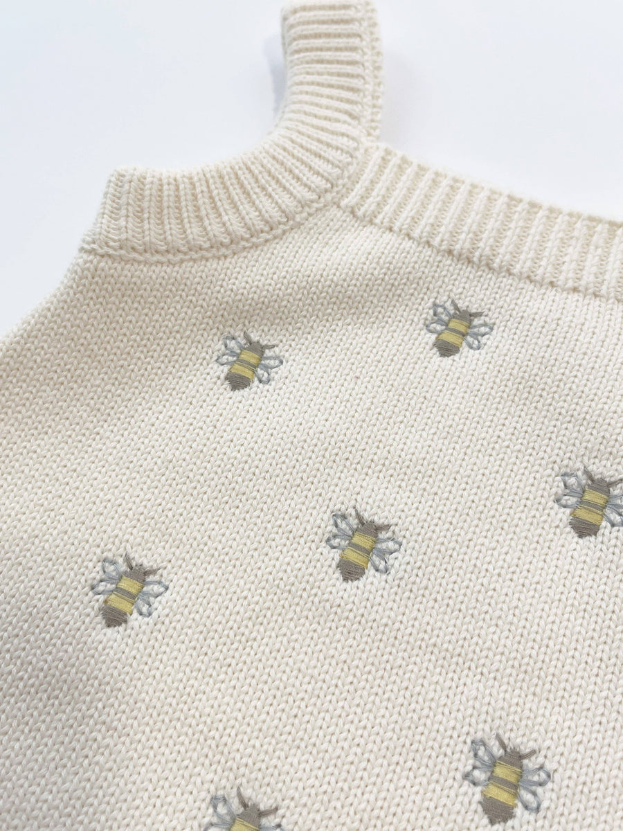 Luna + Luca - Busy Bee Romper