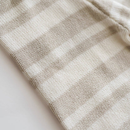 Atlas Grey - Organic Knit Wideleg Pant