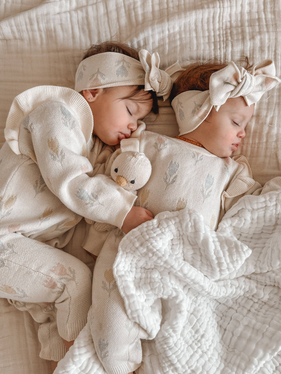 Luna + Luca - Tulip Jacquard Jumpsuit