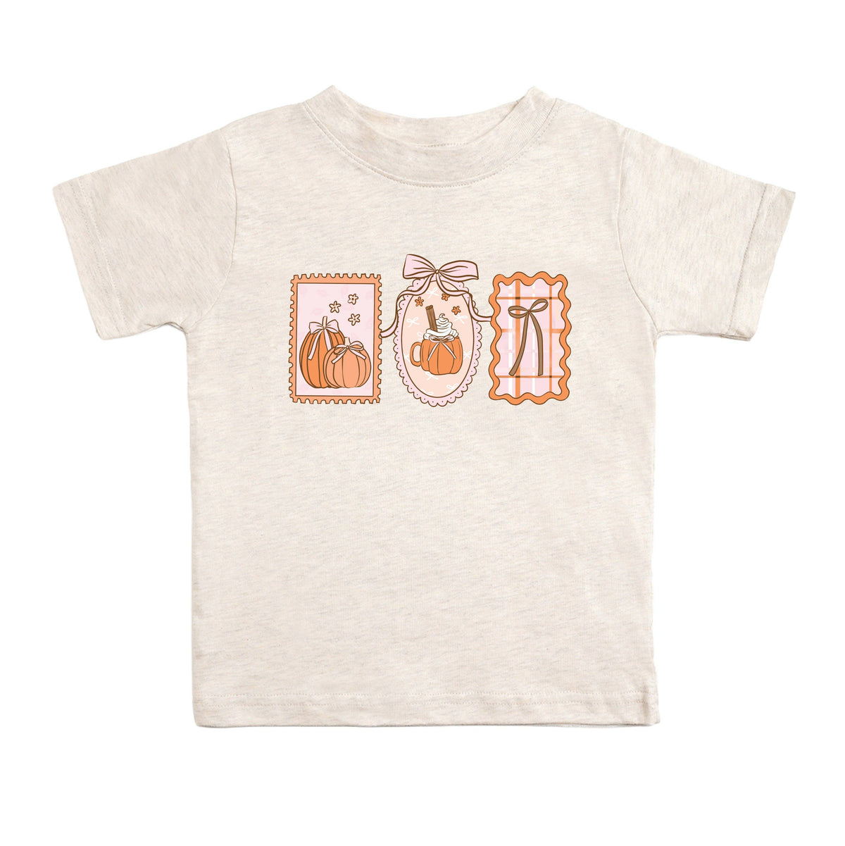 Sweet Wink - Pumpkin Cameo Short Sleeve T-Shirt - Kids Clothing Fall