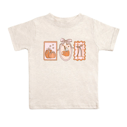Sweet Wink - Pumpkin Cameo Short Sleeve T-Shirt - Kids Clothing Fall