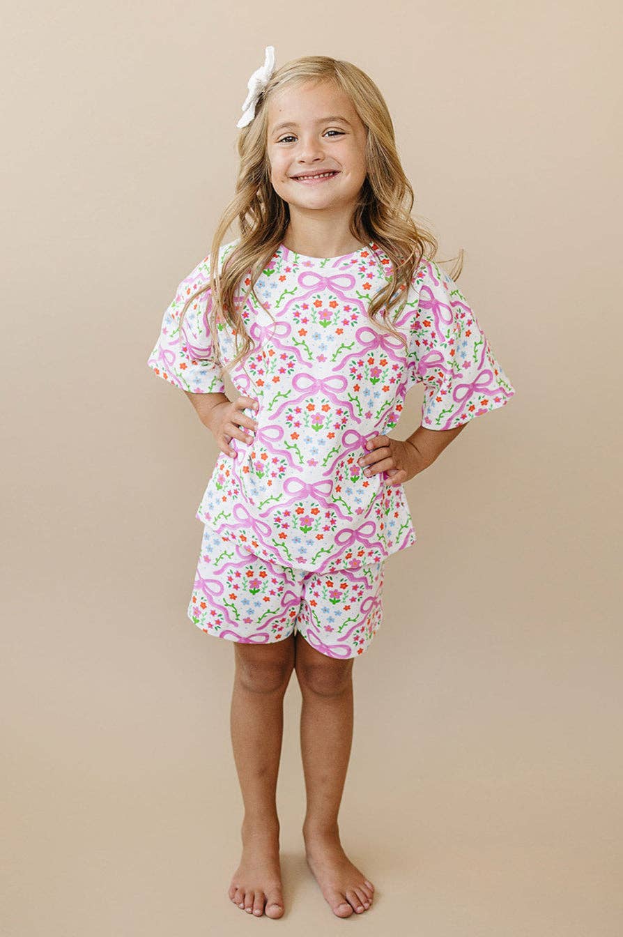 Lucky Panda Kids - Shorts Set | Coquette Garden