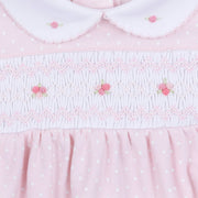 Magnolia Baby - Mia's Classics Smocked Footie - Pink
