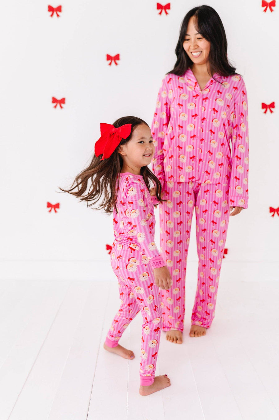 Kiki + Lulu - Santa Soirée Kids Pajamas
