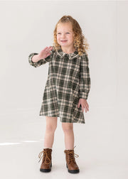 Plaid + Pine Dress