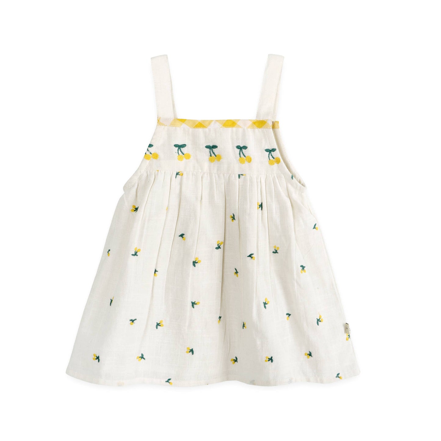Viverano Organics - Lulu Embroidered Baby Dress + Bloomer (Organic)