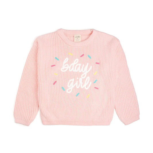 Sweet Wink - Birthday Girl Sprinkle Knit Sweater