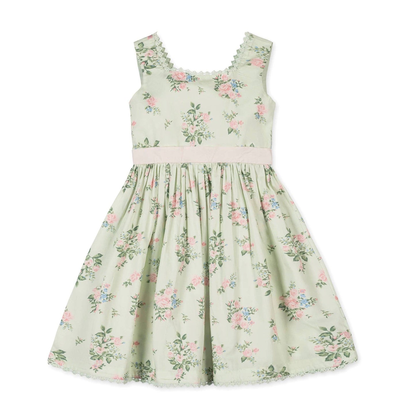 Hope and Henry - Organic Sleeveless Sateen Party Dress