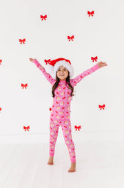 Kiki + Lulu - Santa Soirée Kids Pajamas