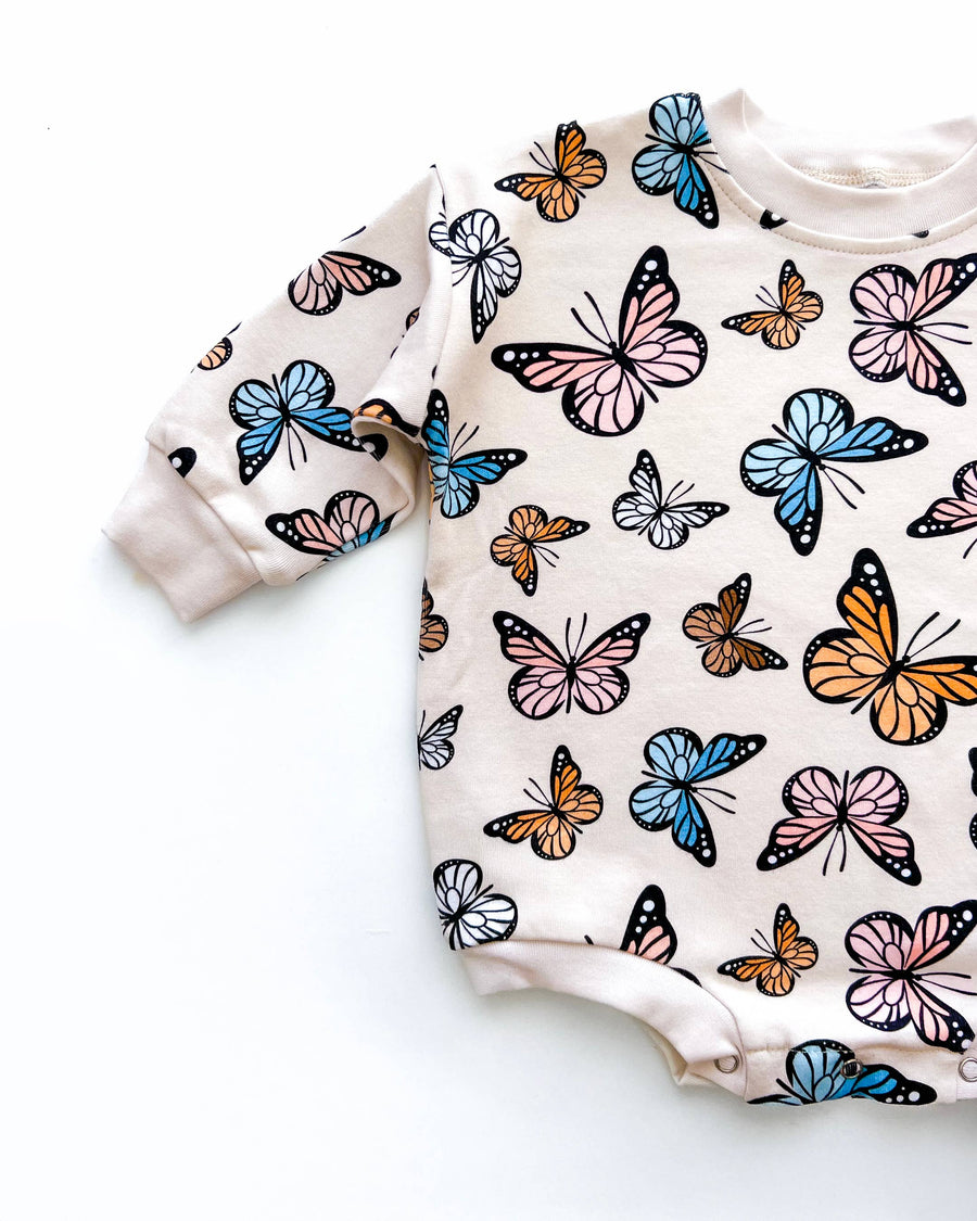 Lucky Panda Kids - Bubble Romper | Butterflies