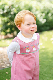 Ruth and Ralph - Cowboy Santa Smocked Norman Longall