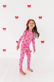 Kiki + Lulu - Santa Soirée Kids Pajamas