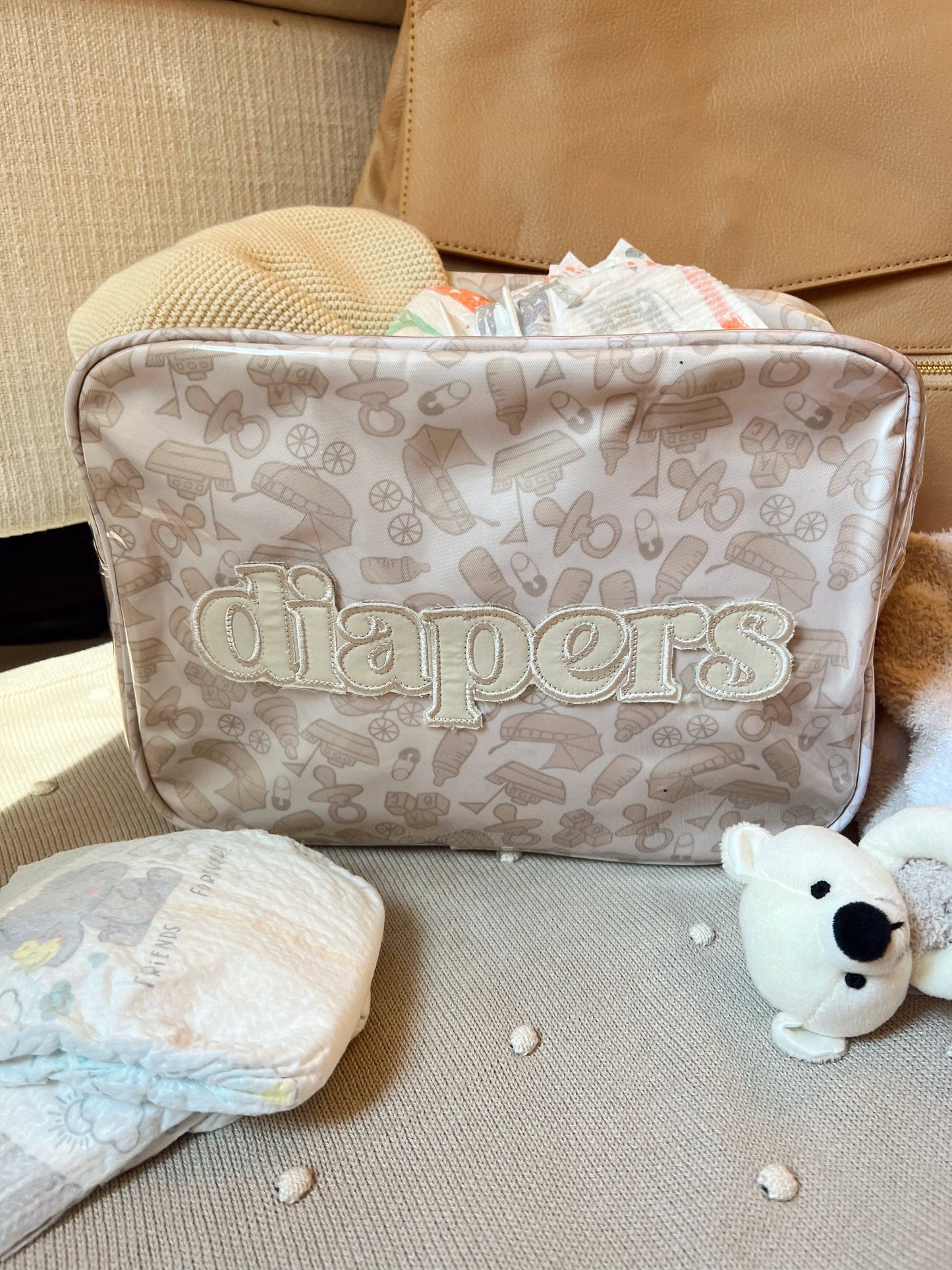 KENZKUSTOMZ - Diapers XL - Clear Coat Bag