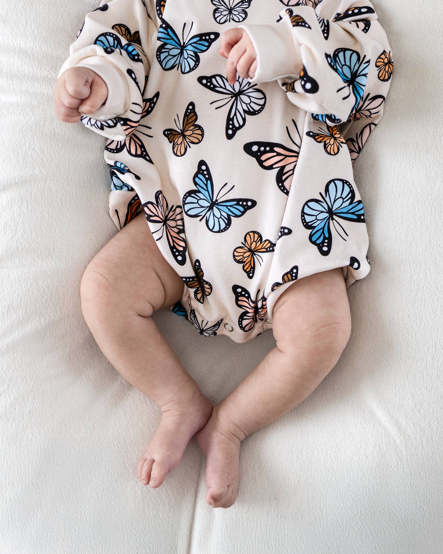 Lucky Panda Kids - Bubble Romper | Butterflies