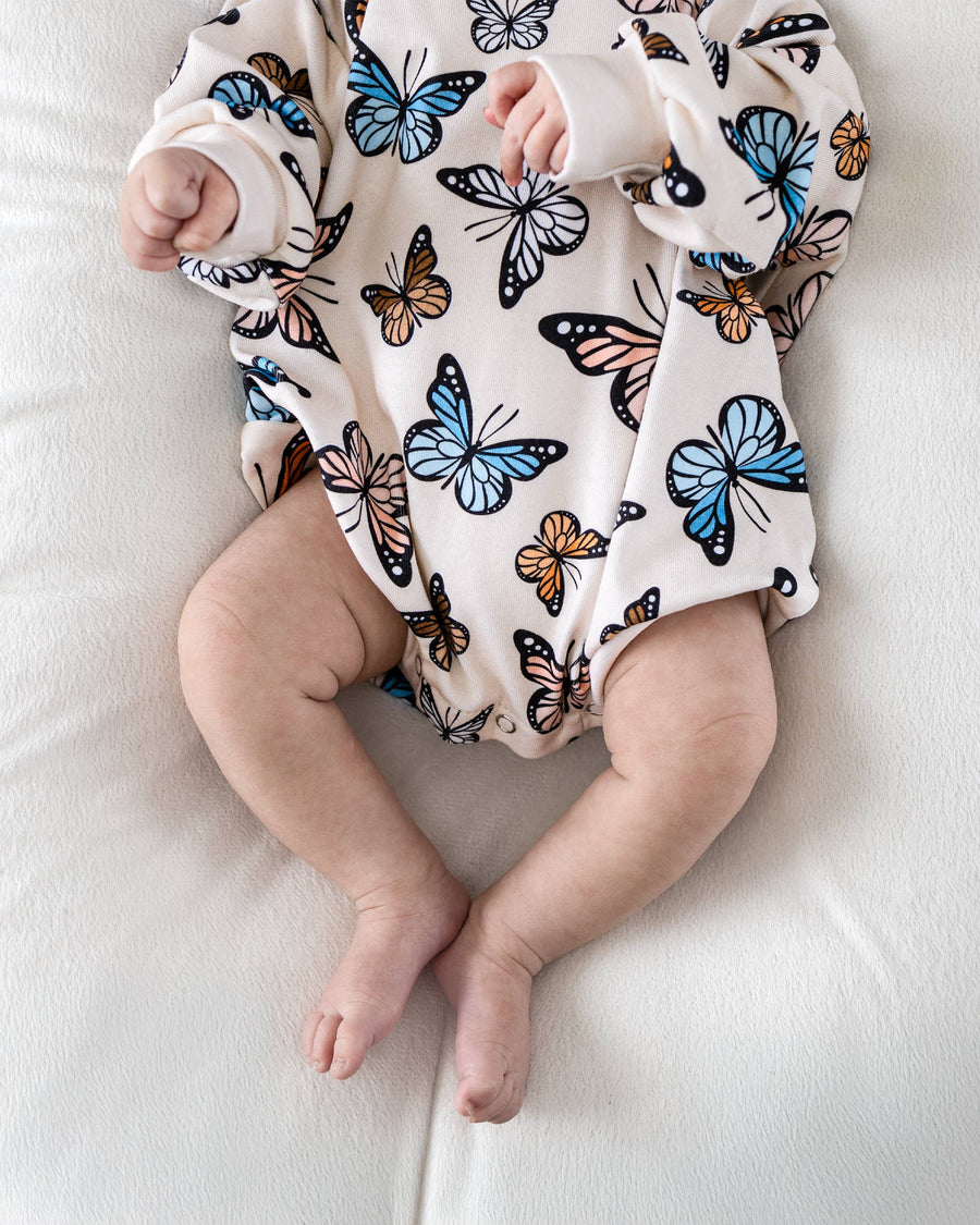 Lucky Panda Kids - Bubble Romper | Butterflies