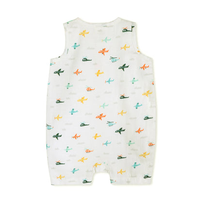 Viverano Organics - Planes Baby Romper (Organic)