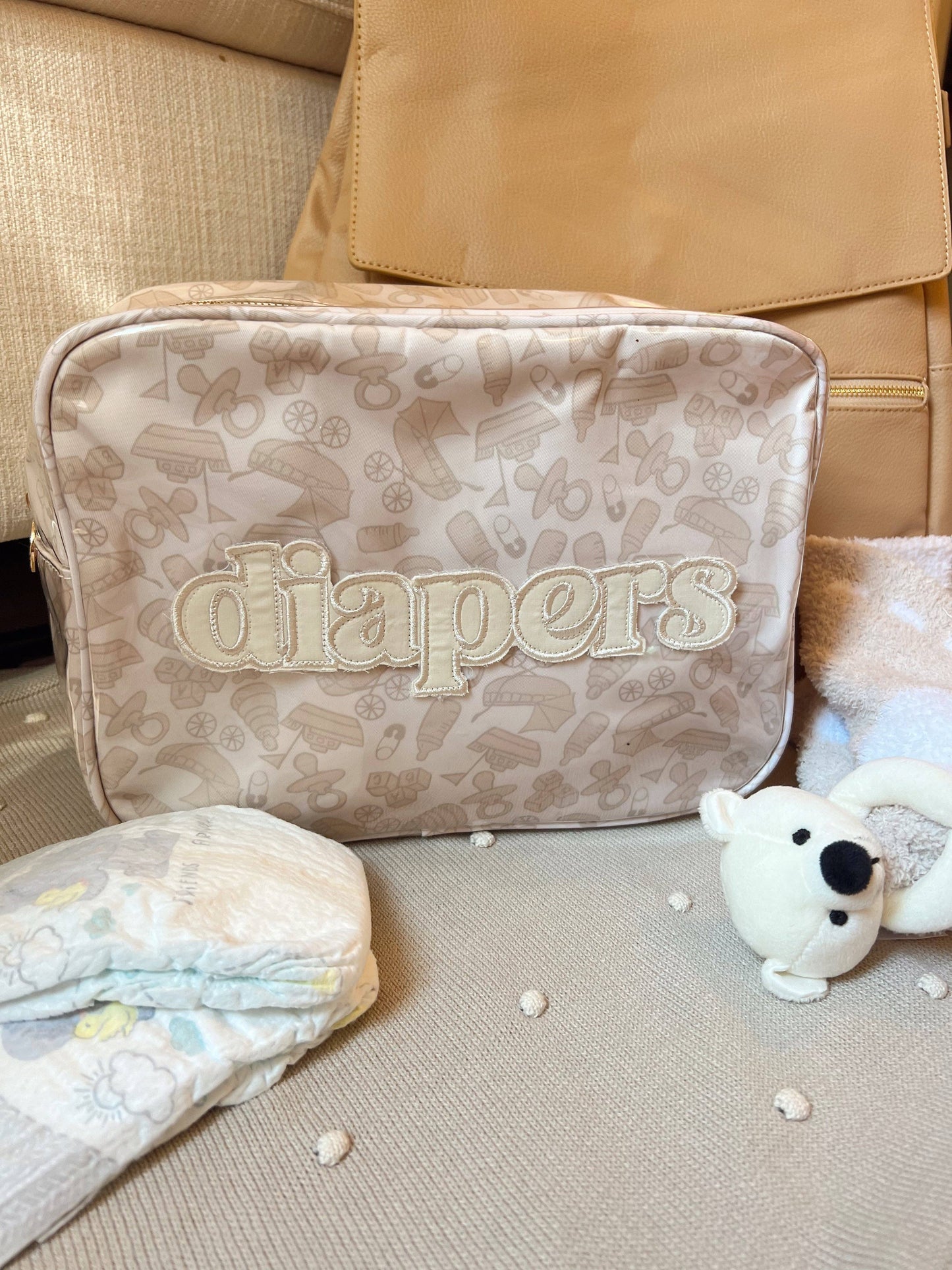 KENZKUSTOMZ - Diapers XL - Clear Coat Bag