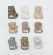 OLIVE & CRADLE - Garter Booties