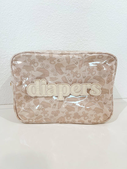 KENZKUSTOMZ - Diapers XL - Clear Coat Bag