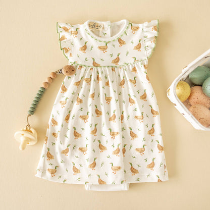 Magnolia Baby - Meadowland Mallards Dress