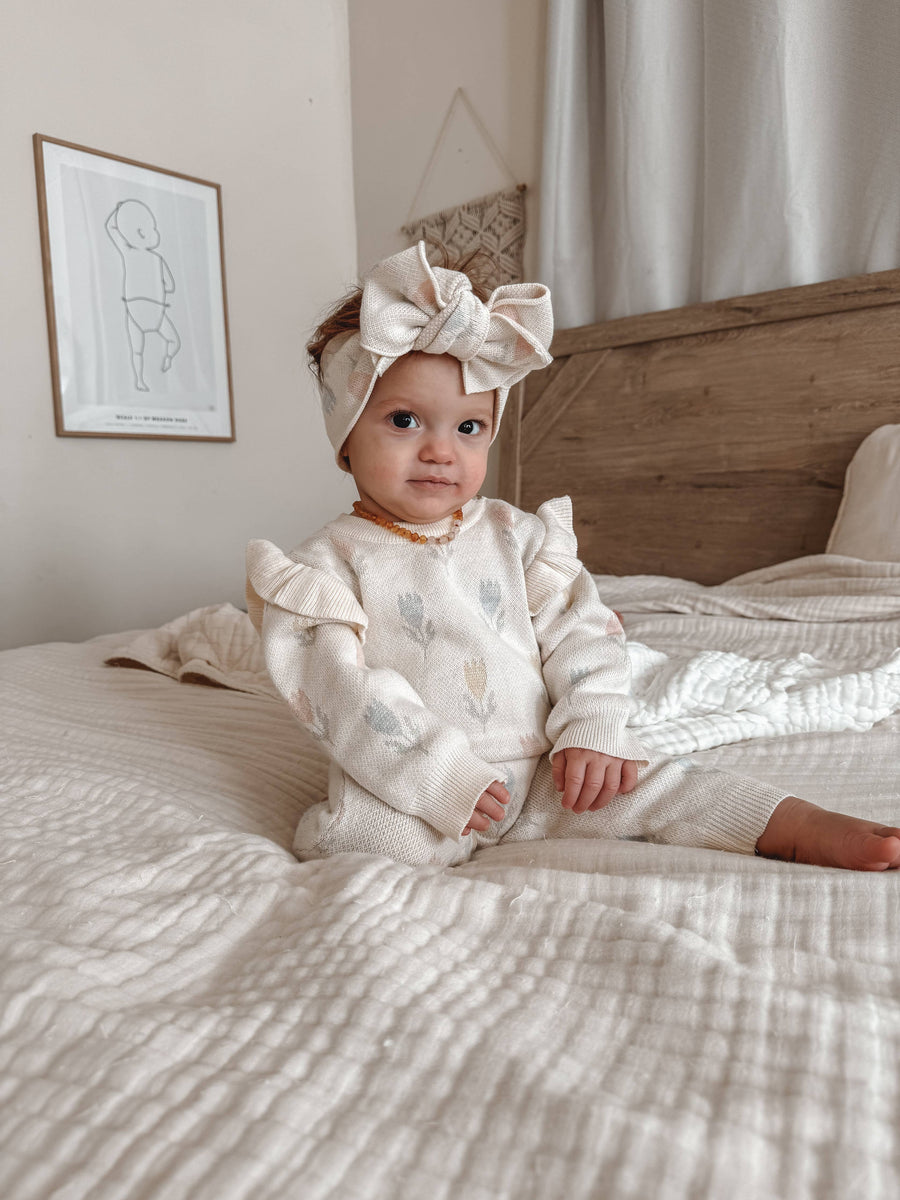 Luna + Luca - Tulip Jacquard Jumpsuit