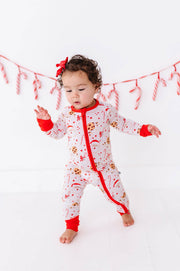 Kiki + Lulu - Christmas Cookies Convertible Footies