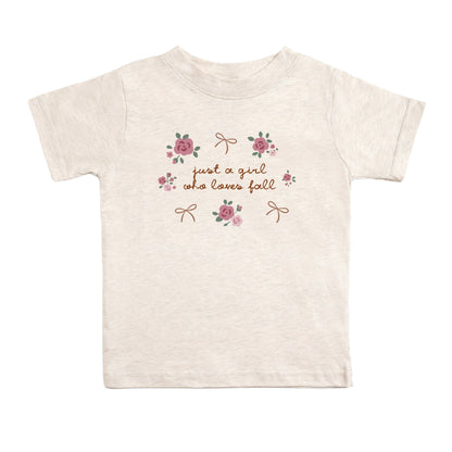 Sweet Wink - Just A Fall Girl Short Sleeve T-Shirt - Kids Clothing