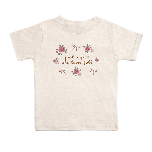 Sweet Wink - Just A Fall Girl Short Sleeve T-Shirt - Kids Clothing