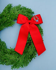 Winn and William - Christmas Wreath Bow