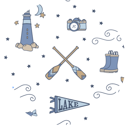 Kiki + Lulu - Lake It Or Leave It Kids Pajamas