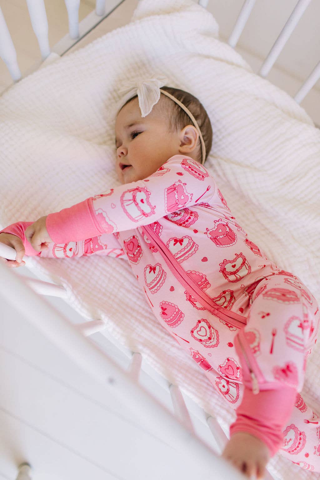 Ollie Jay - Zippy Bamboo Baby PJ in Eat Your Heart Out